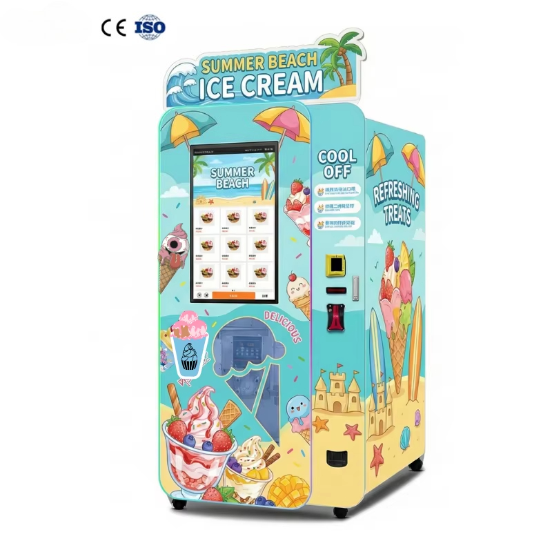 Soft Serve Ice Cream Machine - Automat do lodów, automatyczny dystrybutor lodów