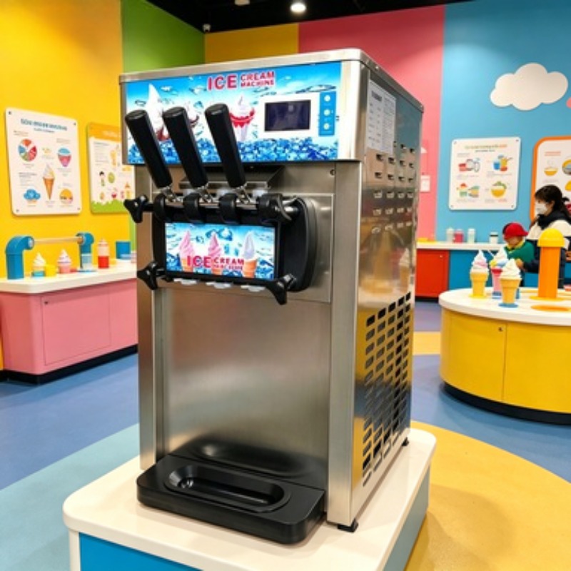 Soft Serve Ice Cream Machine - Profesjonalna maszyna do lodów na stojąco