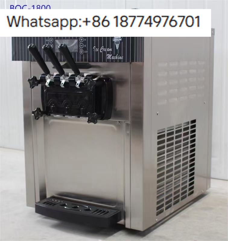 Soft Serve Ice Cream Machine - Maszyna do lodów 20-28L/h 3 smaki