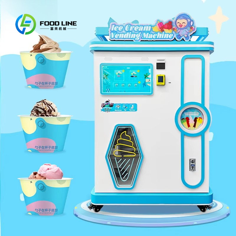 Soft Serve Ice Cream Machine - Automat do lodów włoskich z możliwością