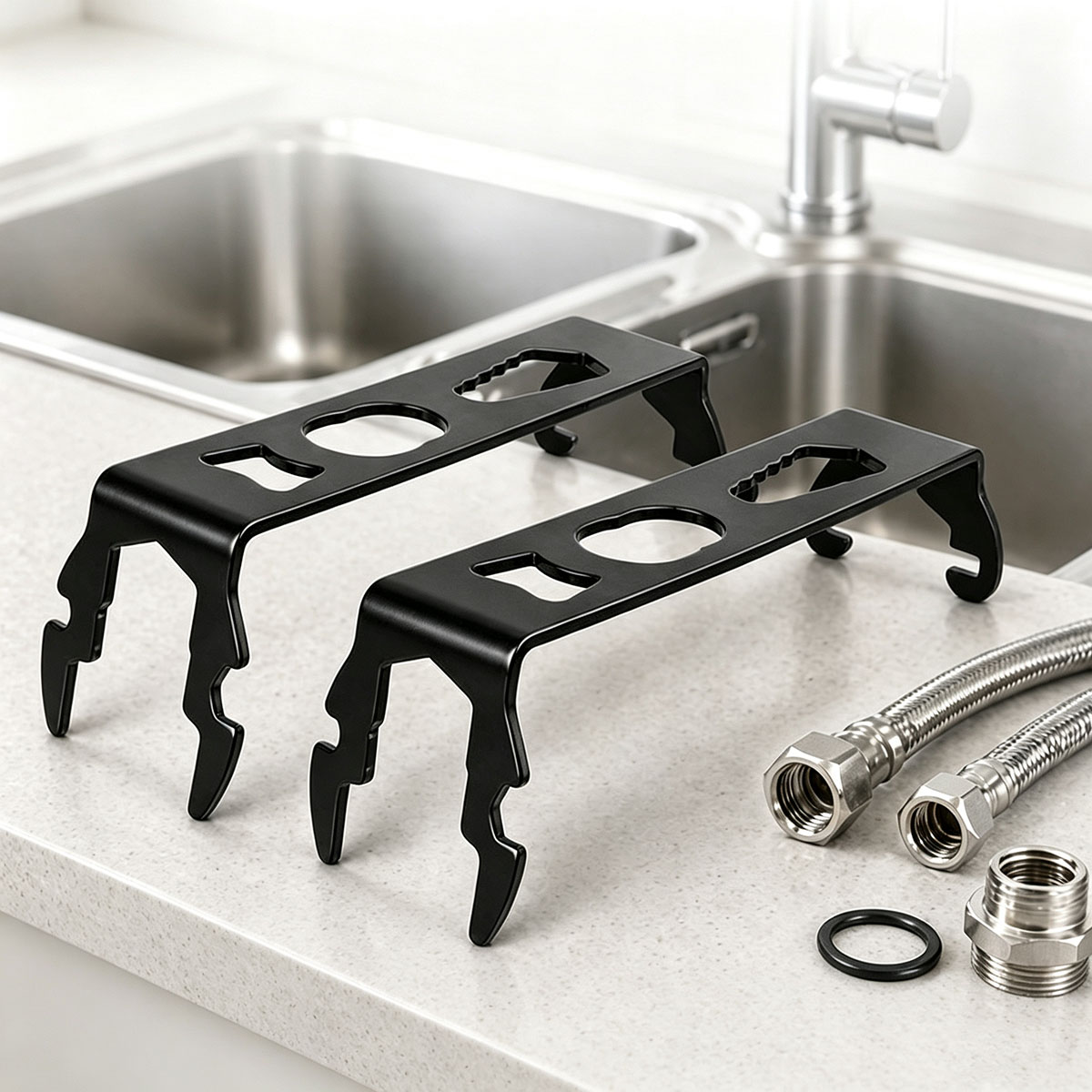 Commercial Kitchen Tap - Uniwersalny klucz do zlewu 16 w