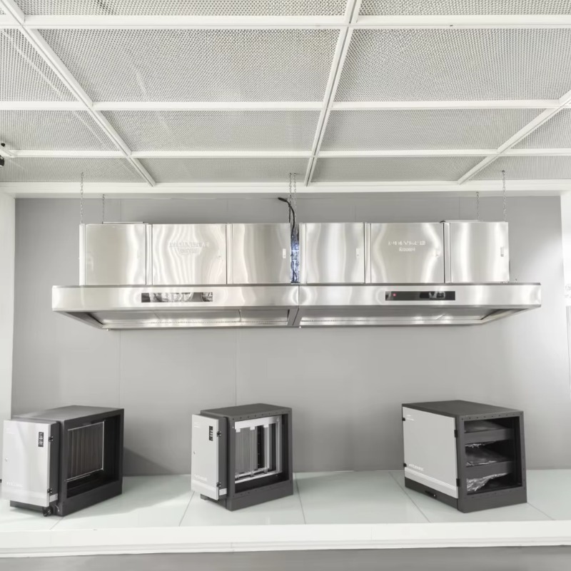 Commercial Kitchen - Komercyjna, konfigurowalna okap kuchenny ze stali