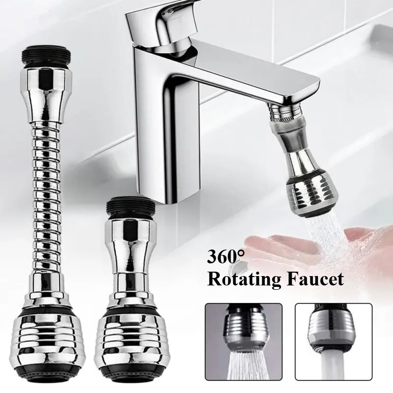 Commercial Kitchen Tap - 1/2PCS 360 ° Regulacja Przedłużacz kranu