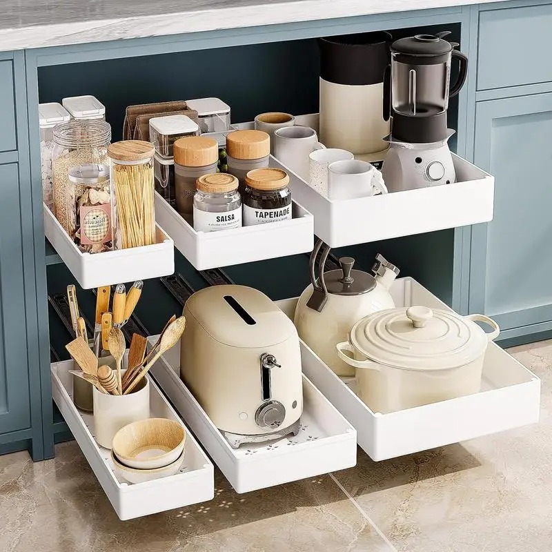 Commercial Kitchen Swing Door - Organizer kuchenny wysuwany do szafki, taca