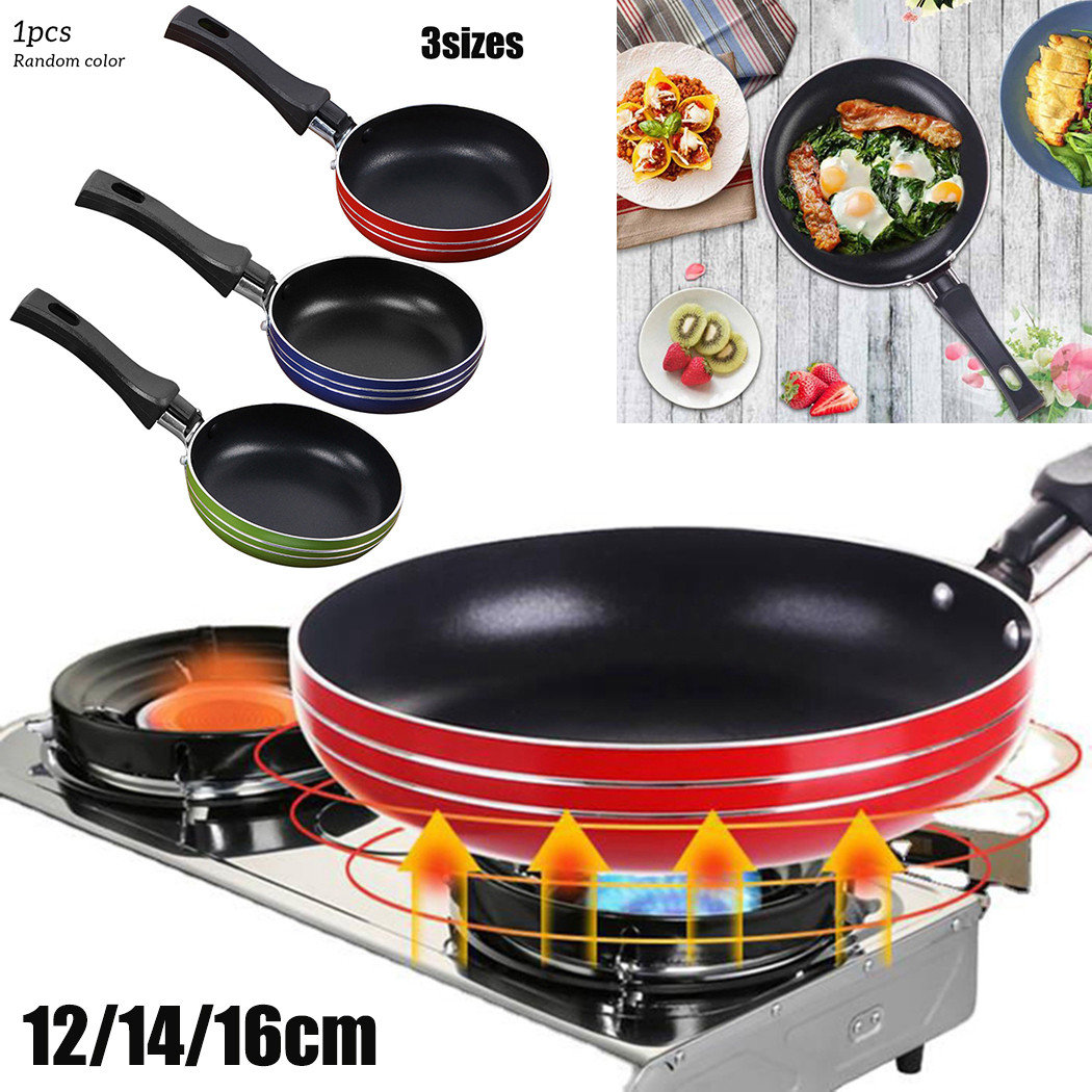 Commercial Kitchen Pans - 1 szt. Mini Patelnia 12cm/14cm/16cm Nieprzywierająca