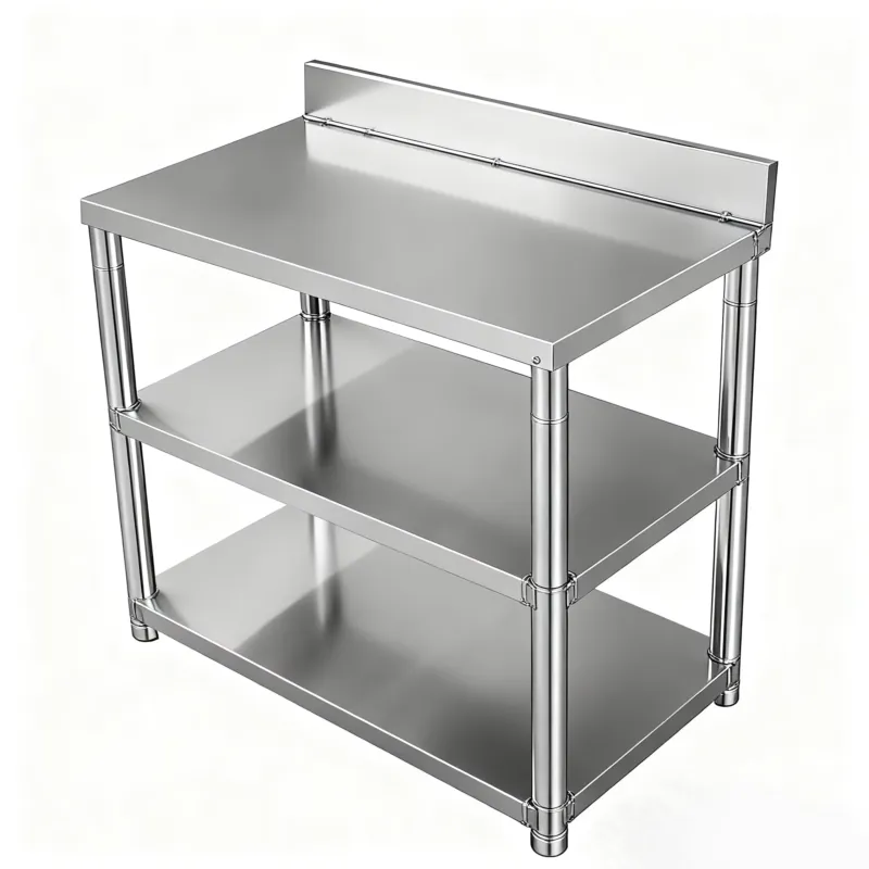 Stół roboczy ze stali nierdzew – Commercial Kitchen Backsplash recenzja i cena