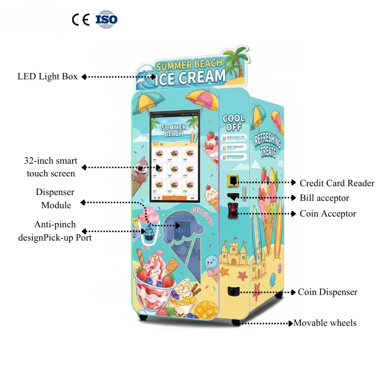 Automat do lodów, automatyczny – Soft Serve Ice Cream Machine recenzja i cena