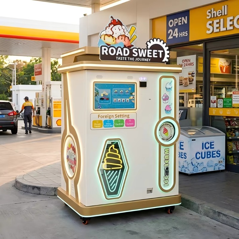 Automatyczny robot do sprzedaż – Soft Serve Ice Cream Machine recenzja i cena