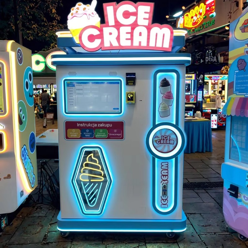 Automatyczny robot do sprzedaż – Soft Serve Ice Cream Machine recenzja i cena