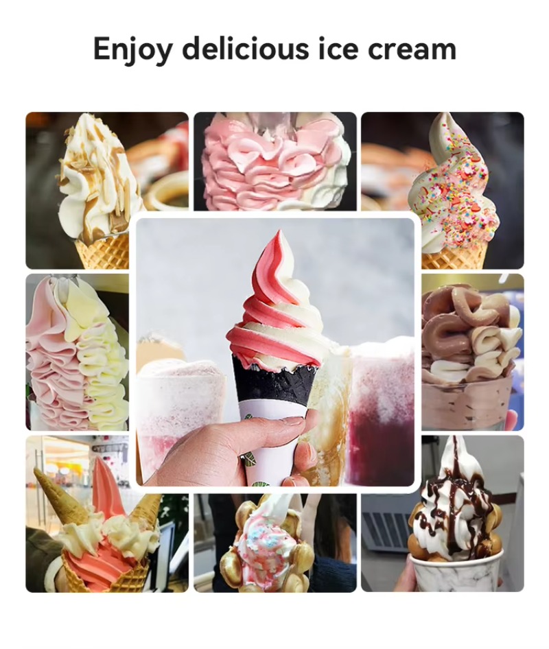 Profesjonalna komercyjna autom – Soft Serve Ice Cream Machine recenzja i cena