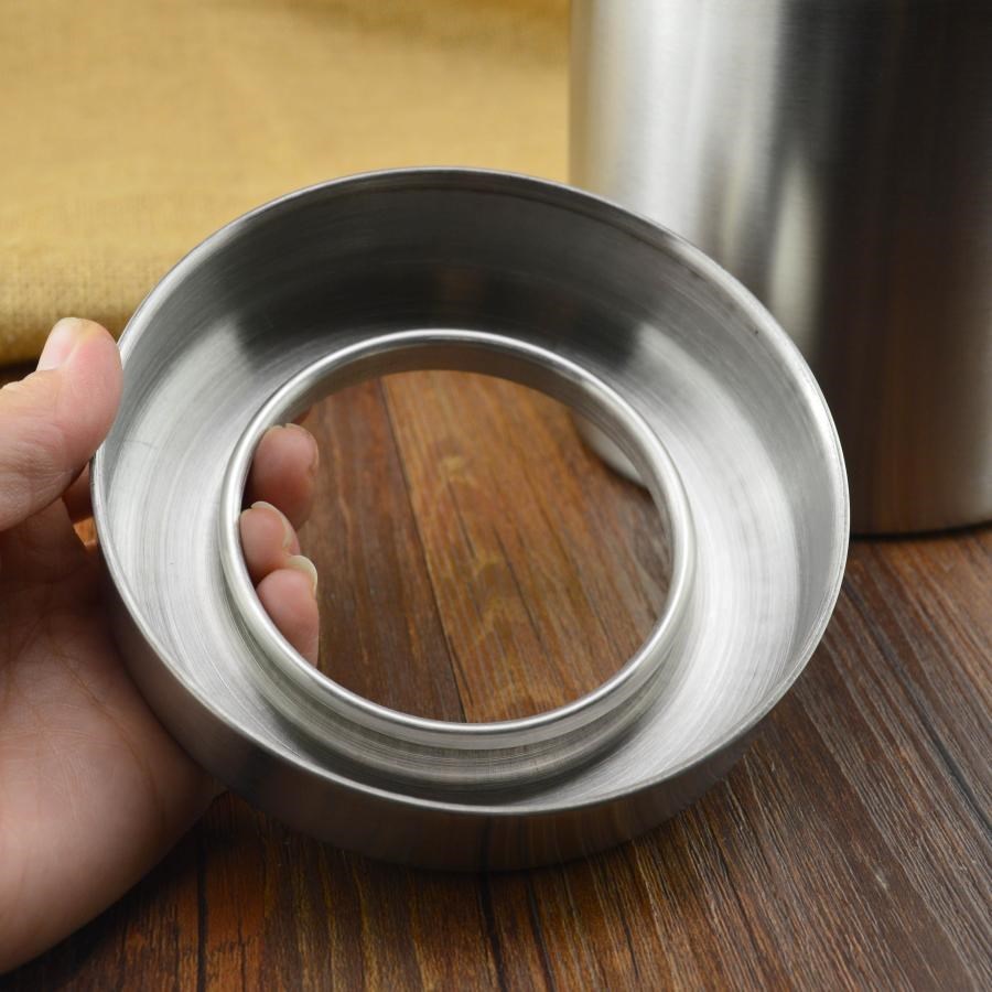 Kosz na śmieci ze stali nierdz – Commercial Kitchen Trash Can recenzja i cena