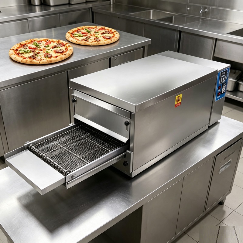Komercyjny piec gazowy do pizz – Pizza Conveyor Oven recenzja i cena