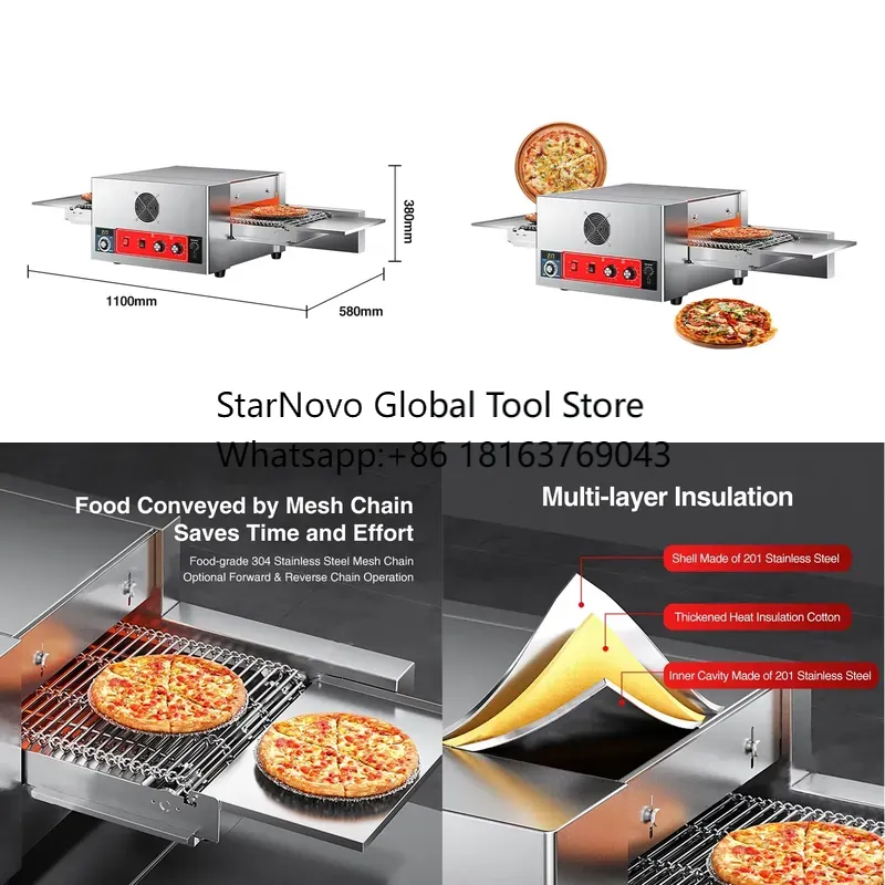 2026 Hit! Komercyjny piec do p – Pizza Conveyor Oven recenzja i cena