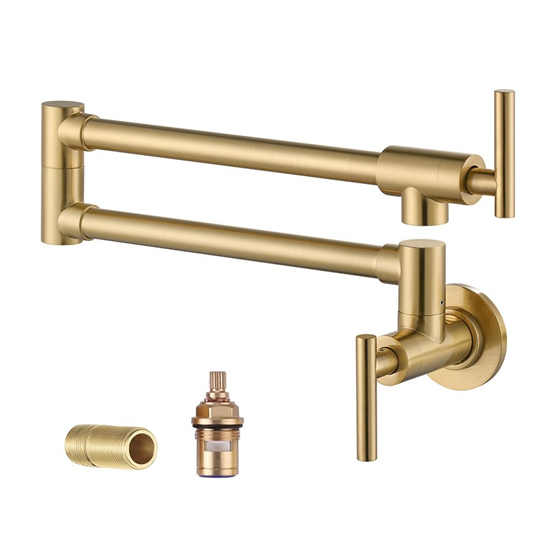 Ścienny kran kuchenny do użytk – Commercial Kitchen Tap With Spray recenzja i cena