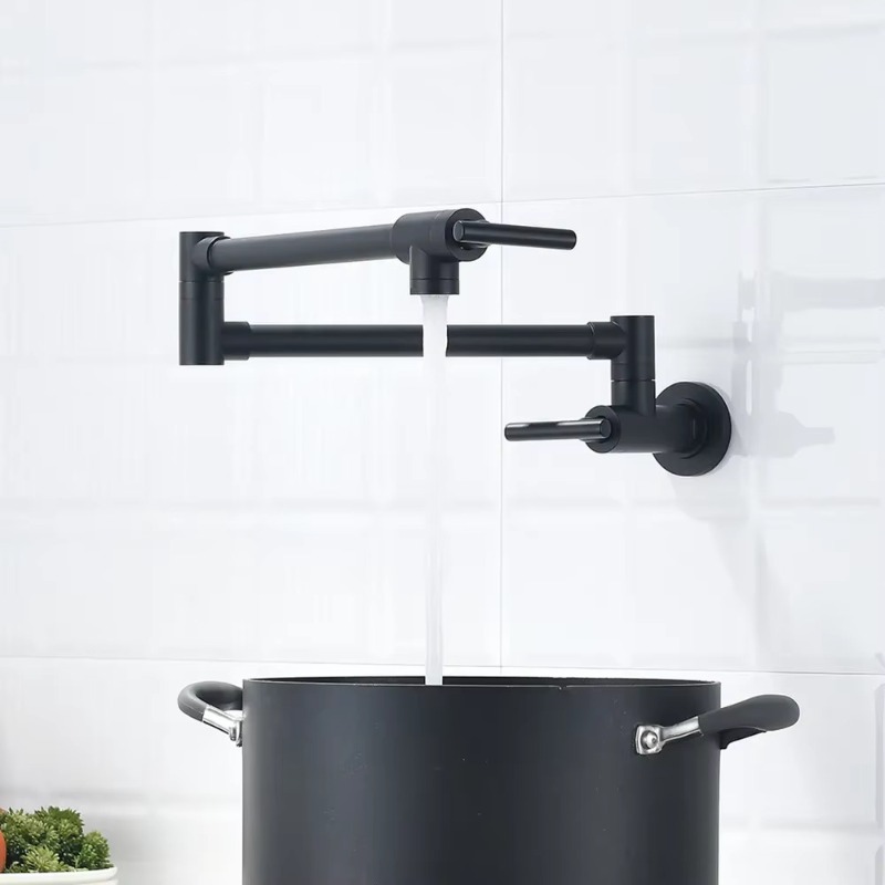 Ścienny kran kuchenny do użytk – Commercial Kitchen Tap With Spray recenzja i cena