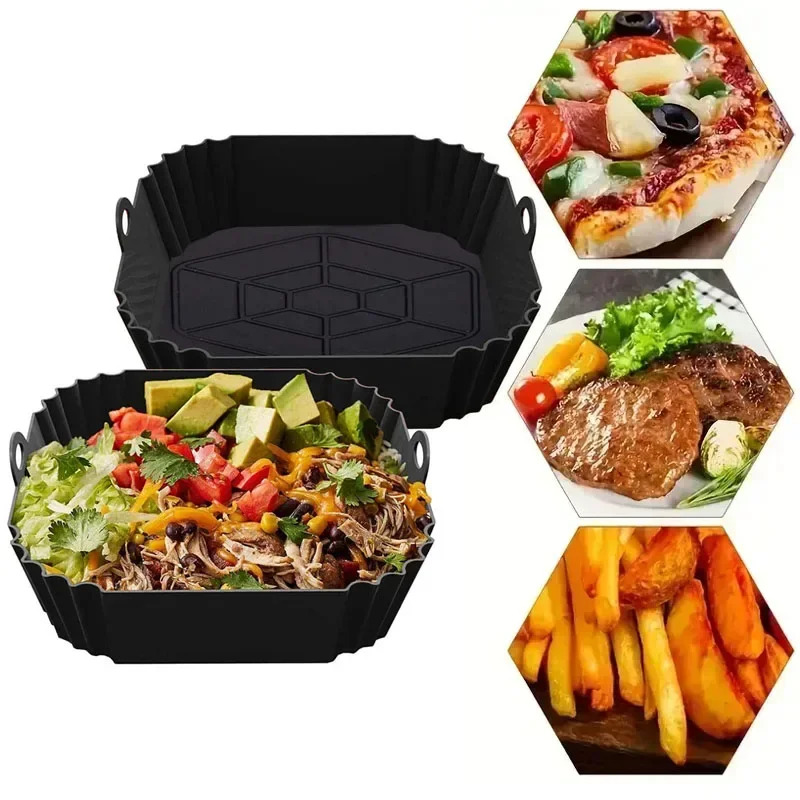 1 szt. Silikonowy koszyk do fr – Commercial Kitchen Pans recenzja i cena