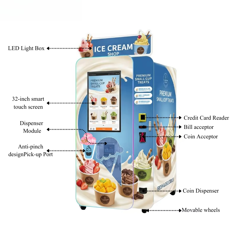 Automat do lodów włoskich z mo – Soft Serve Ice Cream Machine recenzja i cena