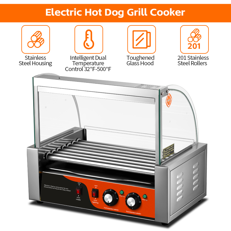 Elektryczny grill do hot dogów – Commercial Kitchen recenzja i cena
