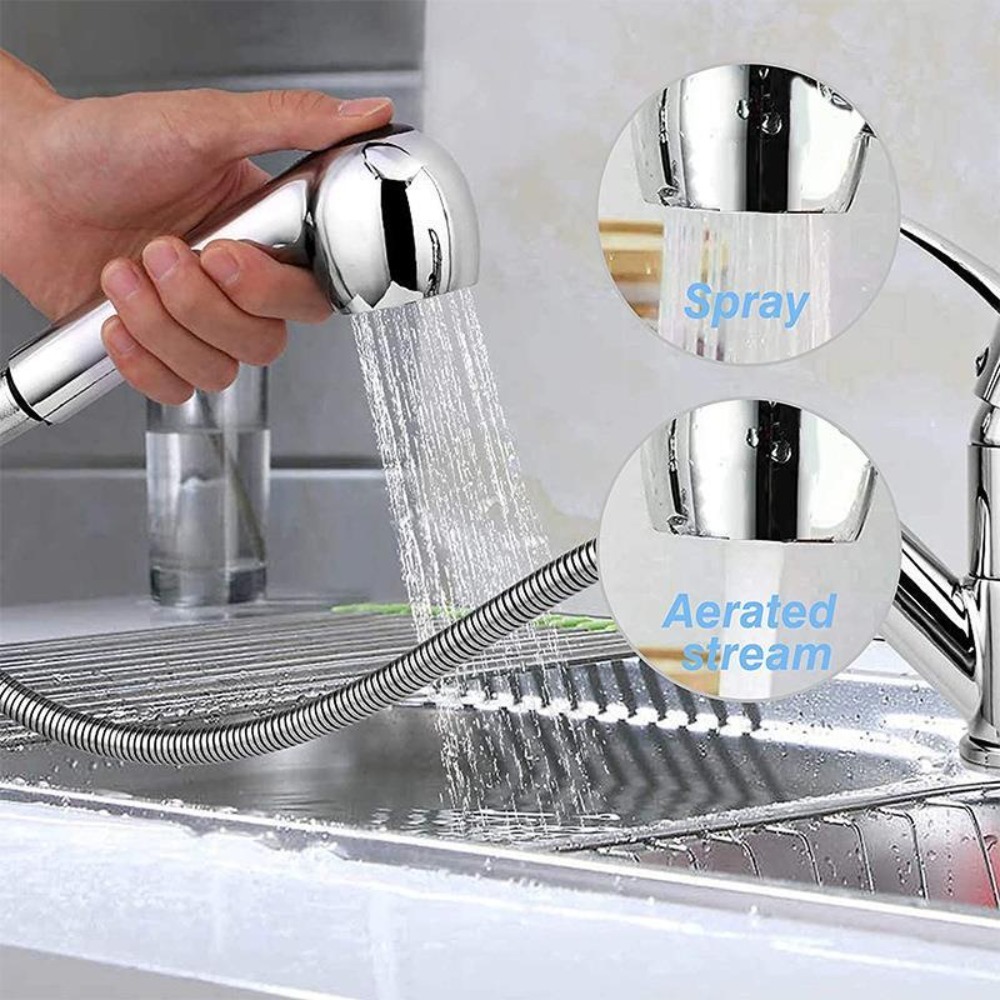 Wyciągana bateria kuchenna z w – Commercial Kitchen Tap With Spray recenzja i cena