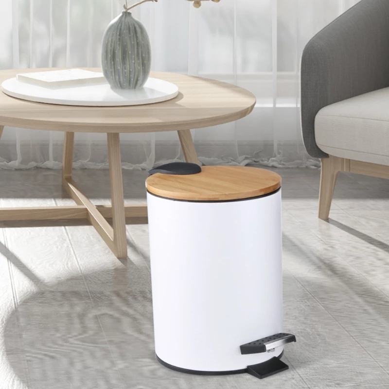 3/5L Drewniany Kosz na Śmieci  – Commercial Kitchen Trash Can recenzja i cena