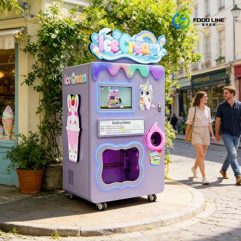 Nowy automat do sprzedaży lodó – Soft Serve Ice Cream Machine recenzja i cena