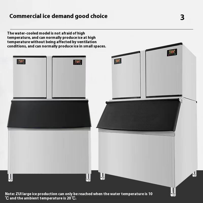Maszyna do lodu kostkowego 100 – Commercial Ice Maker recenzja i cena
