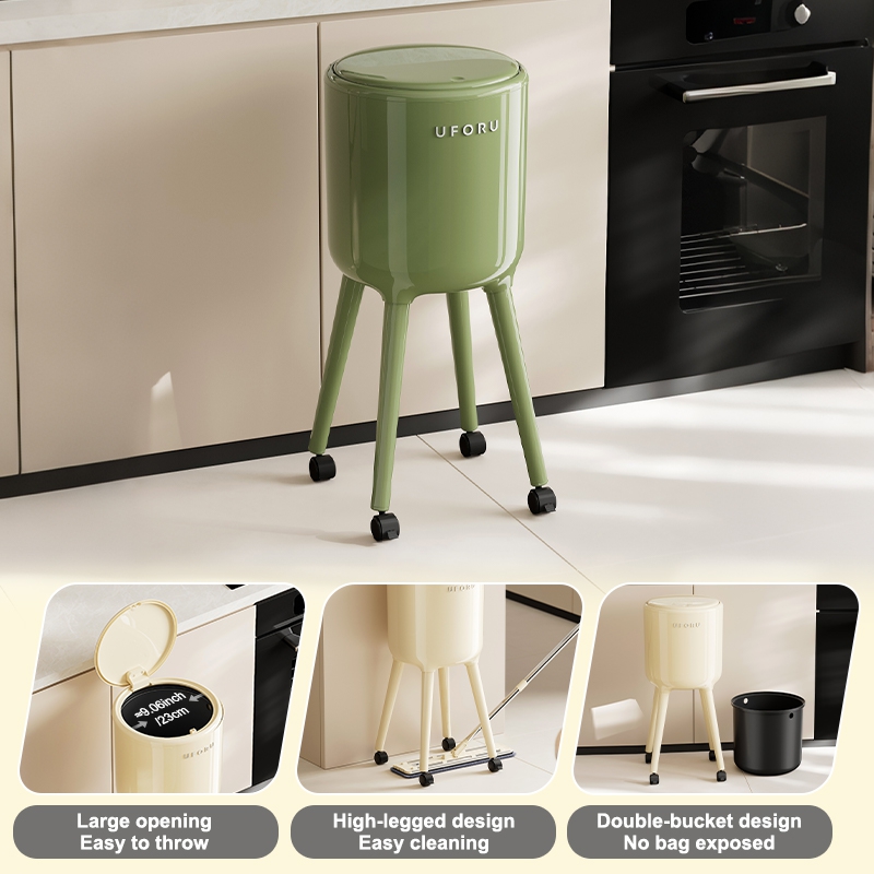 UFORU Wysoki Kosz na Śmieci na – Commercial Kitchen Trash Can recenzja i cena