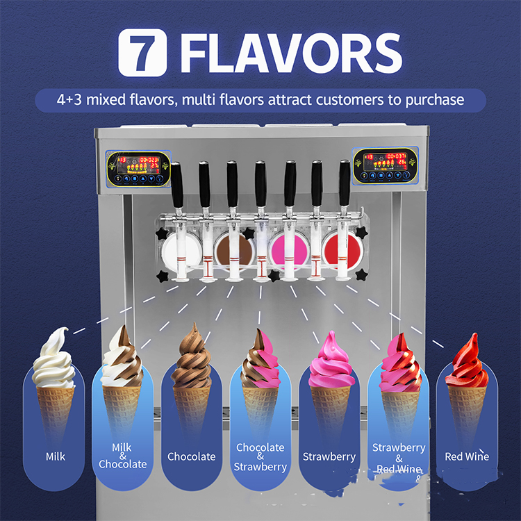 Profesjonalna maszyna do lodów – Soft Serve Ice Cream Machine recenzja i cena