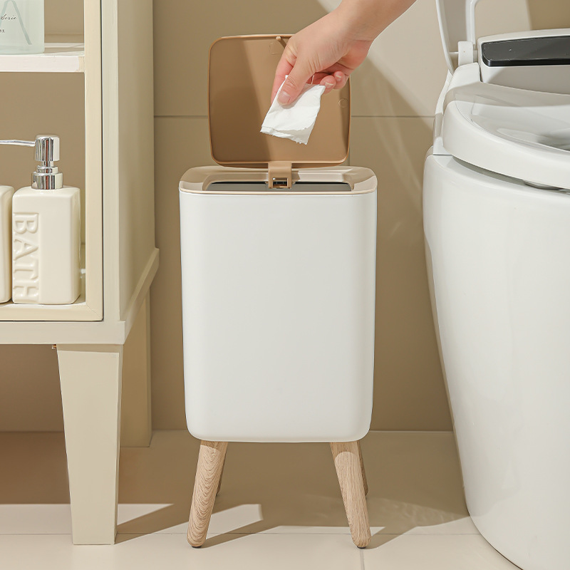 10L Biały Drewniany Kosz na Śm – Commercial Kitchen Trash Can recenzja i cena