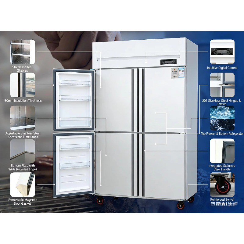 Komercyjna zamrażarka pionowa  – Commercial Kitchen recenzja i cena