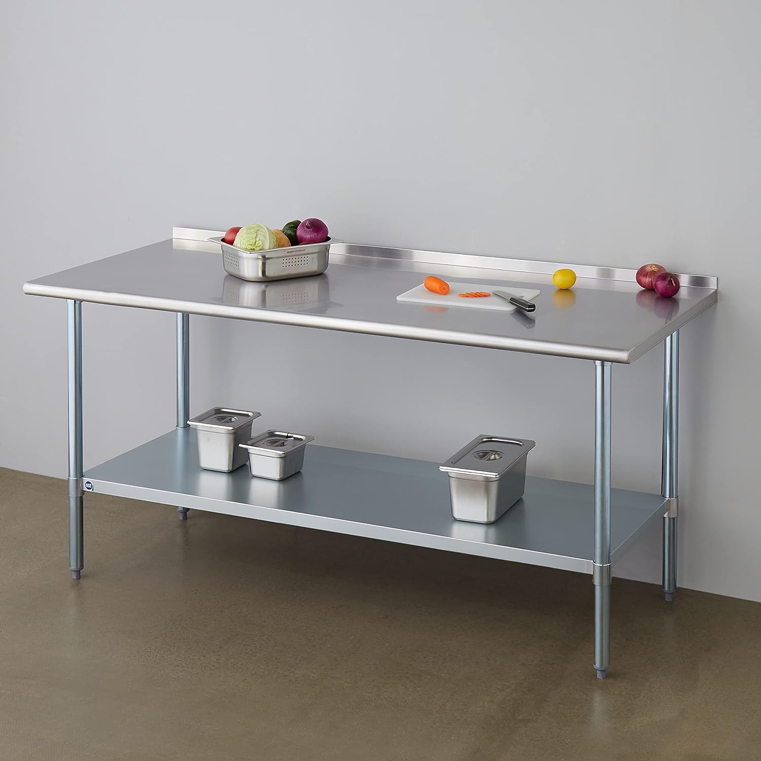 Stół ze stali nierdzewnej do p – Commercial Kitchen Backsplash recenzja i cena