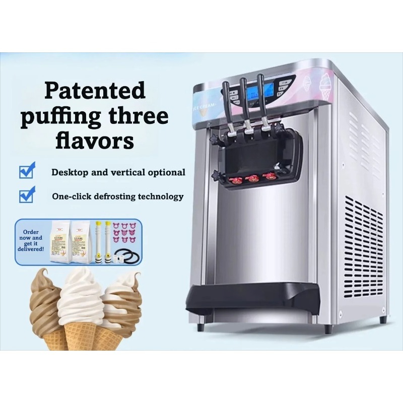 Profesjonalna maszyna do lodów – Soft Serve Ice Cream Machine recenzja i cena