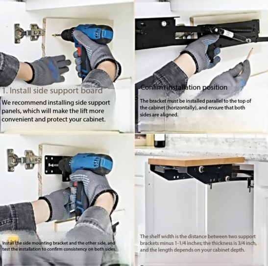 System podnoszenia szafek kuch – Commercial Kitchen Swing Door recenzja i cena