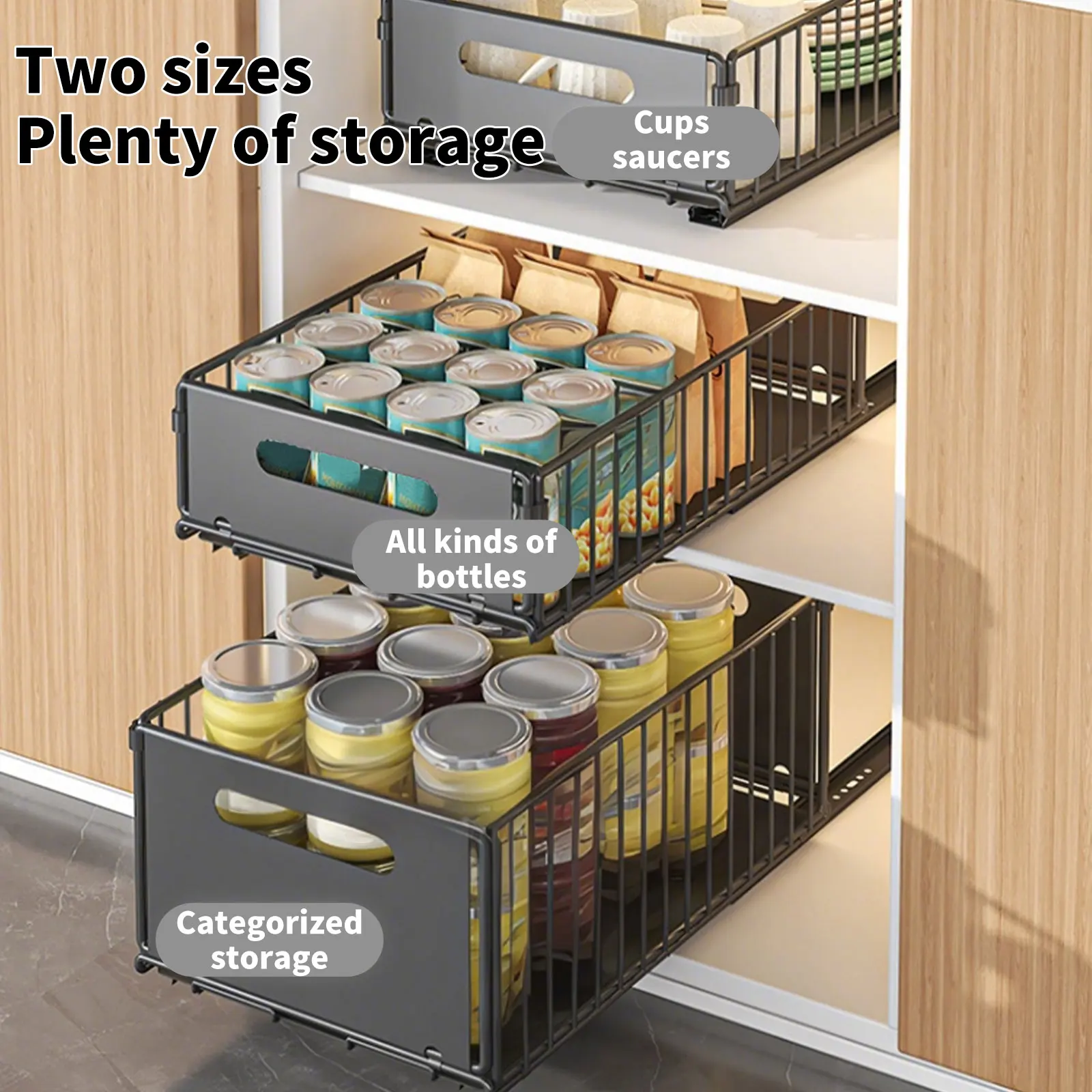 Wysuwany regał kuchenny z szyn – Commercial Kitchen Swing Door recenzja i cena