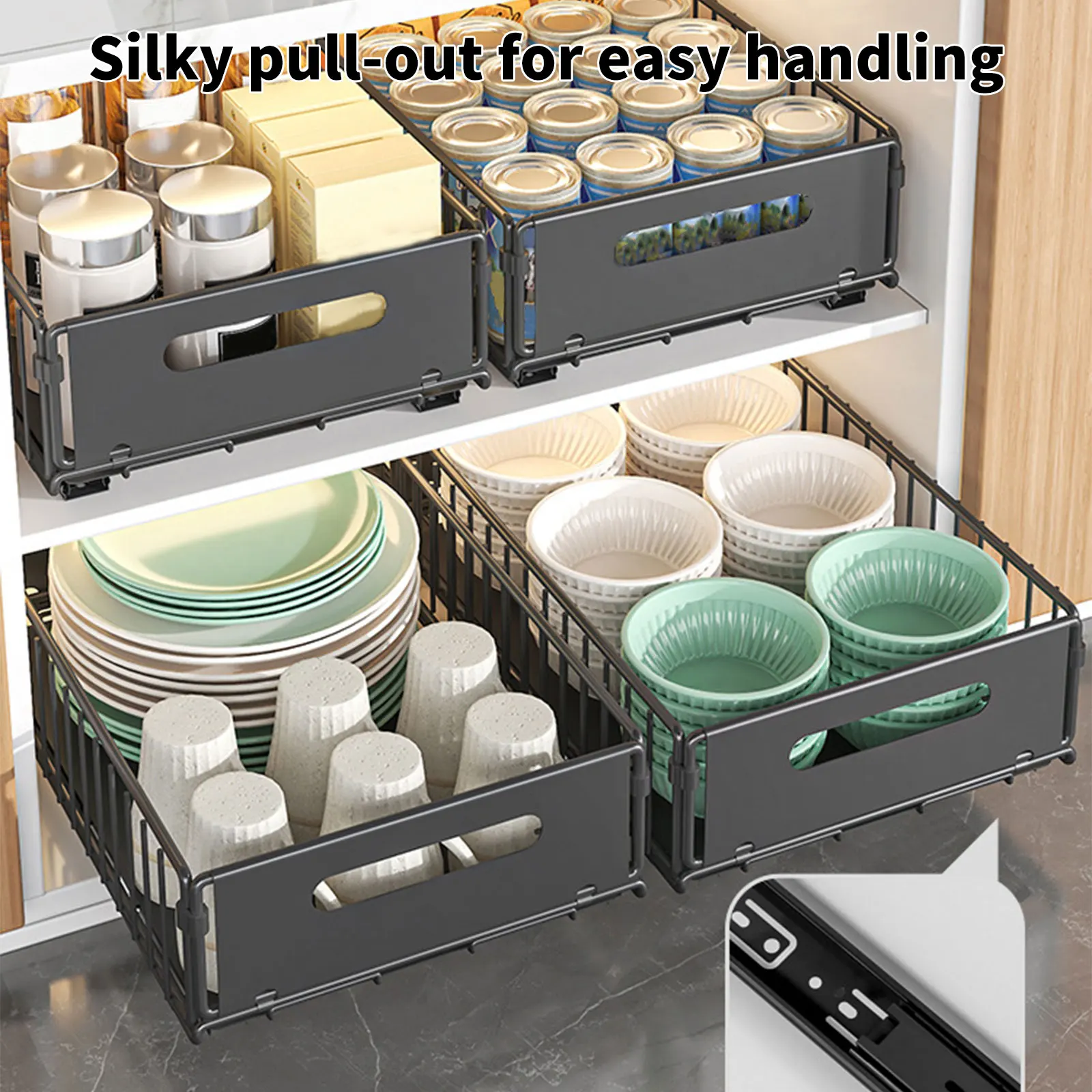 Wysuwany regał kuchenny z szyn – Commercial Kitchen Swing Door recenzja i cena